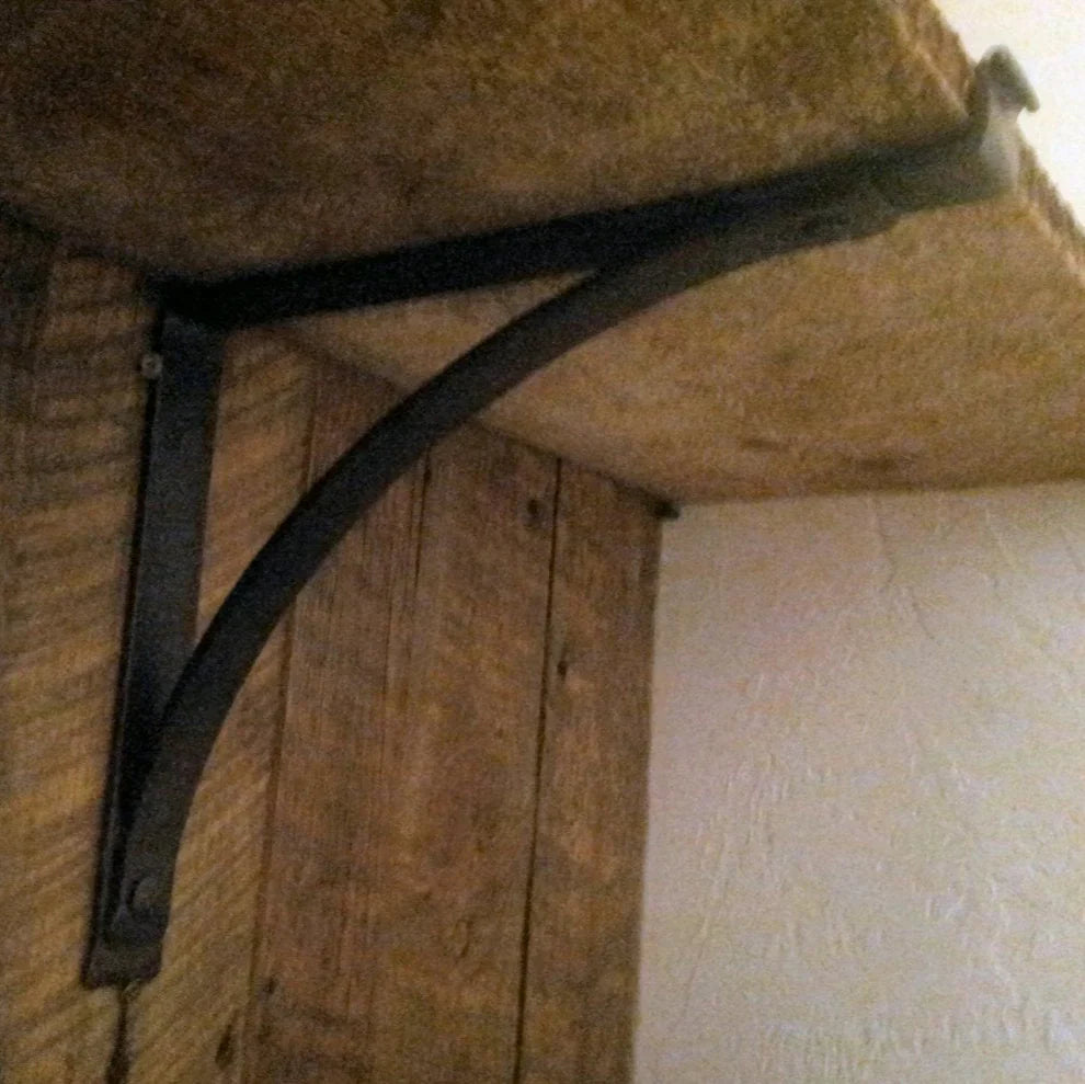 Choosing the Right Shelf Bracket Hardware: A Guide to Stronger, More Stylish Shelving - Old West Iron
