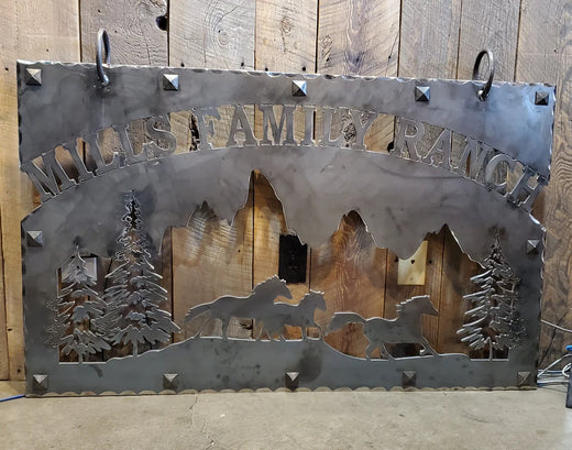 Craft Your Space with Custom Signs from Old West Iron - Old West Iron