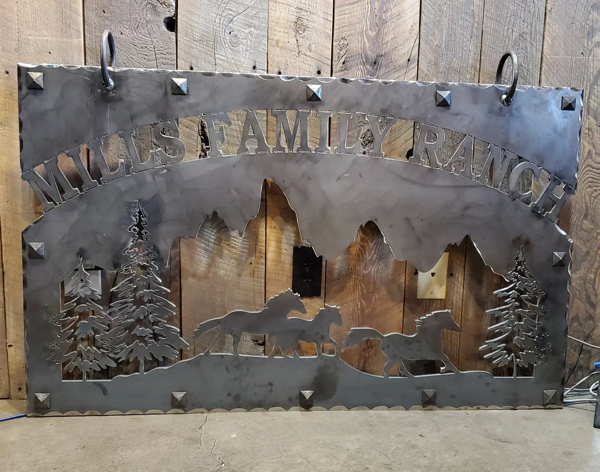 The Personalized Metal Signs Buyer’s Guide - Old West Iron