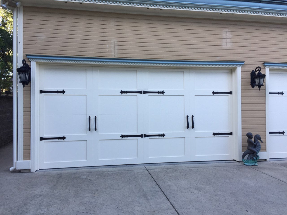 5 Steps to Turn Any Garage Door Into a Carriage Style Garage Door - Old West Iron