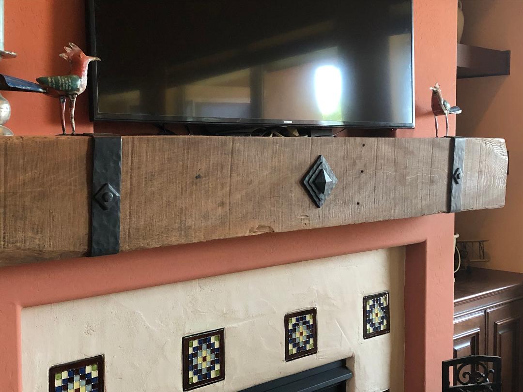 How Fireplace Mantel Straps Can Add Style to Your Home - Old West Iron