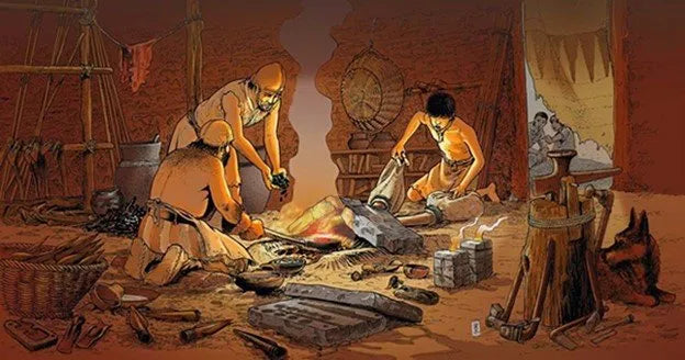 The Origins of the Forge: Blacksmithing in the Ancient World - Old West Iron