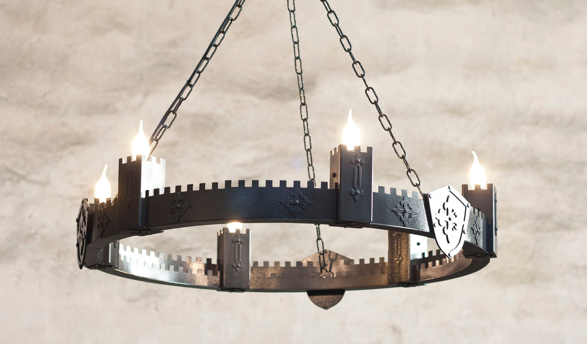 Lighting Installation Guide: Ceiling vs. Wall Mount Fixtures - Old West Iron