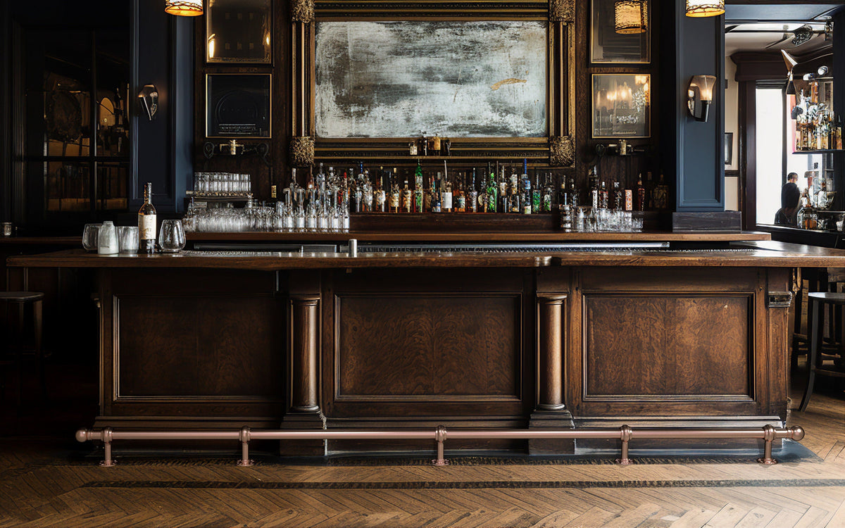 Bar Foot Rails: Comfort Meets Craftsmanship - Old West Iron