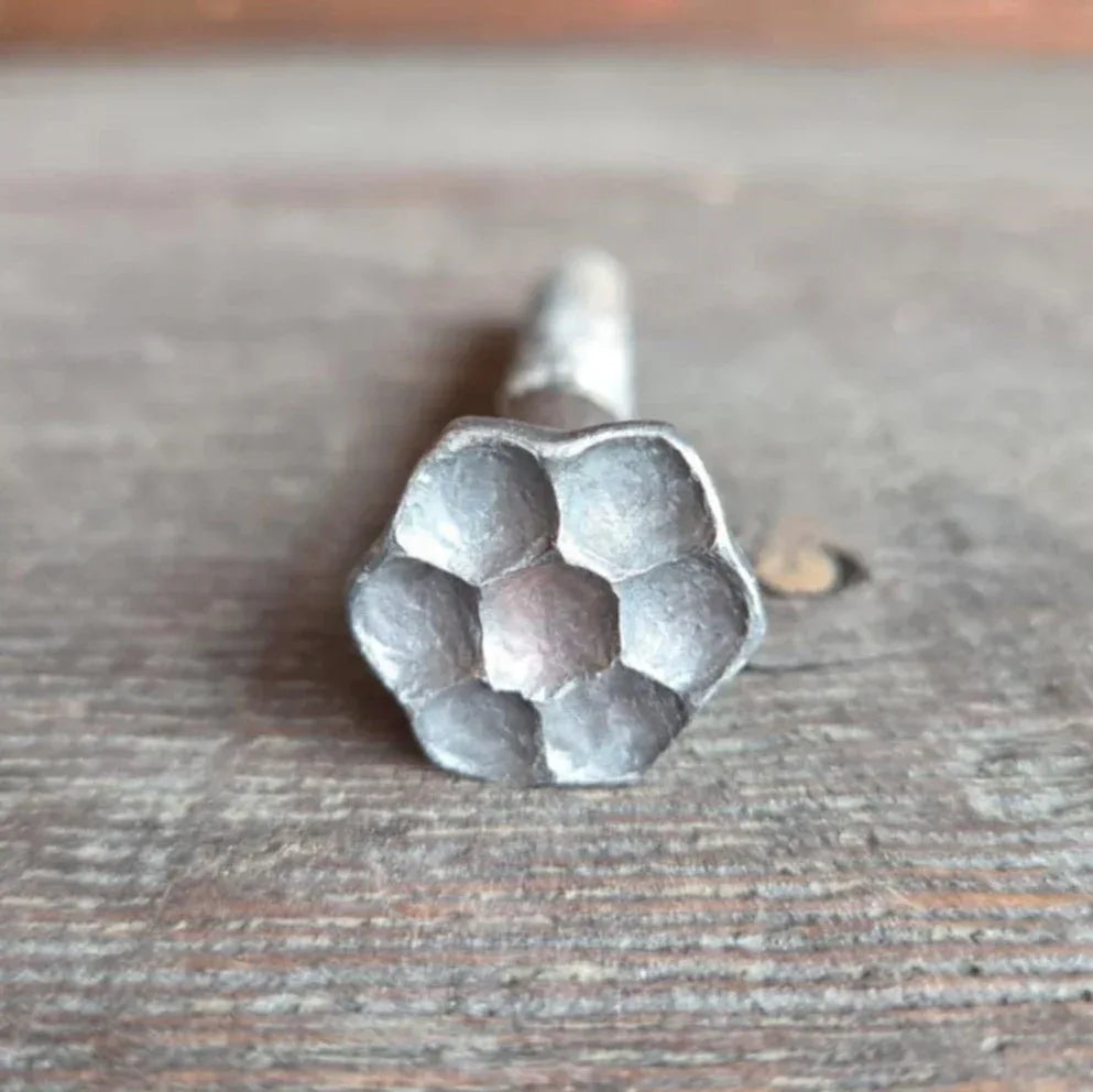 1/2" Dia. Flower Head Bolt - Old West Iron