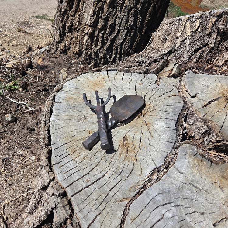 Hand Forged Gardening Tool Set