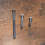 1/4" Dia. Distressed Square Head Lag