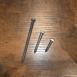 1/4" Dia. Distressed Square Head Lag