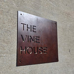 Custom Entry Sign - Square