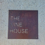 Custom Entry Sign - Square