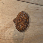 Early American Iron Cabinet Knob