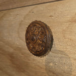 Early American Iron Cabinet Knob