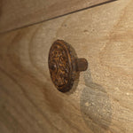 Early American Iron Cabinet Knob