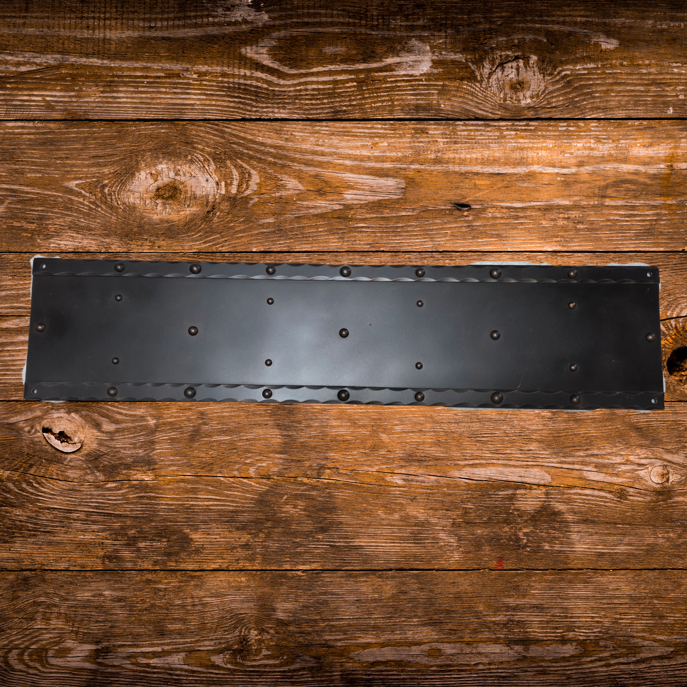Authentic Old World Iron Kick Plate