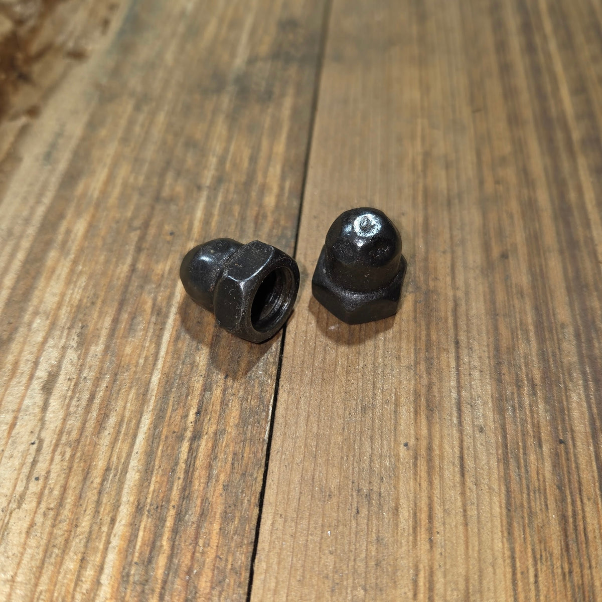 3/8" High Profile Hammered Acorn Nut