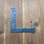 Traditional Tuscan Iron "L" Plate