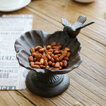 Vintage European Iron Bird Feeder - Old West Iron