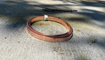 Bande de cuivre brut pour solin, 1"x10"