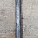 Hammered Round Iron Handrail Pickets - Old West Iron