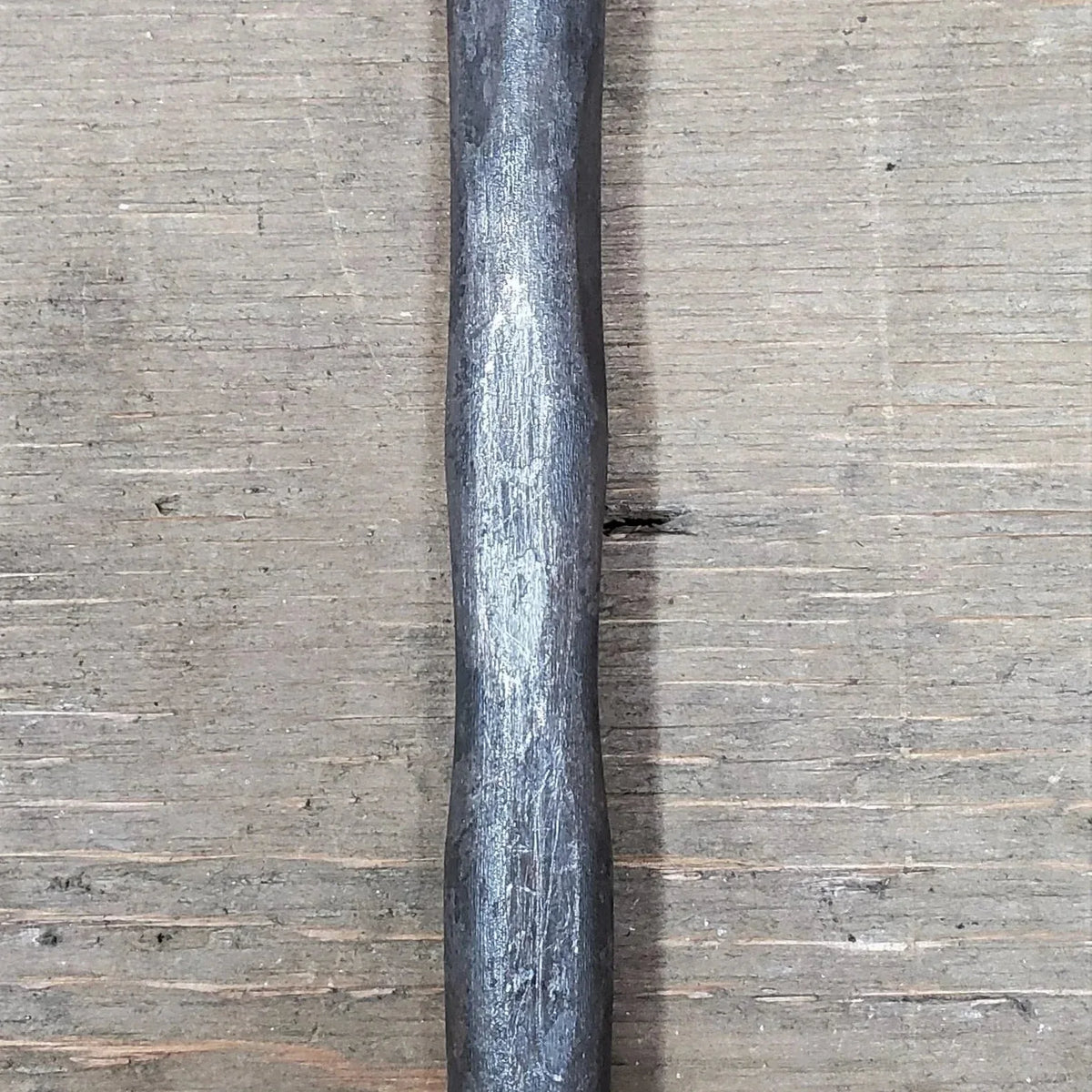 Hammered Round Iron Handrail Pickets - Old West Iron