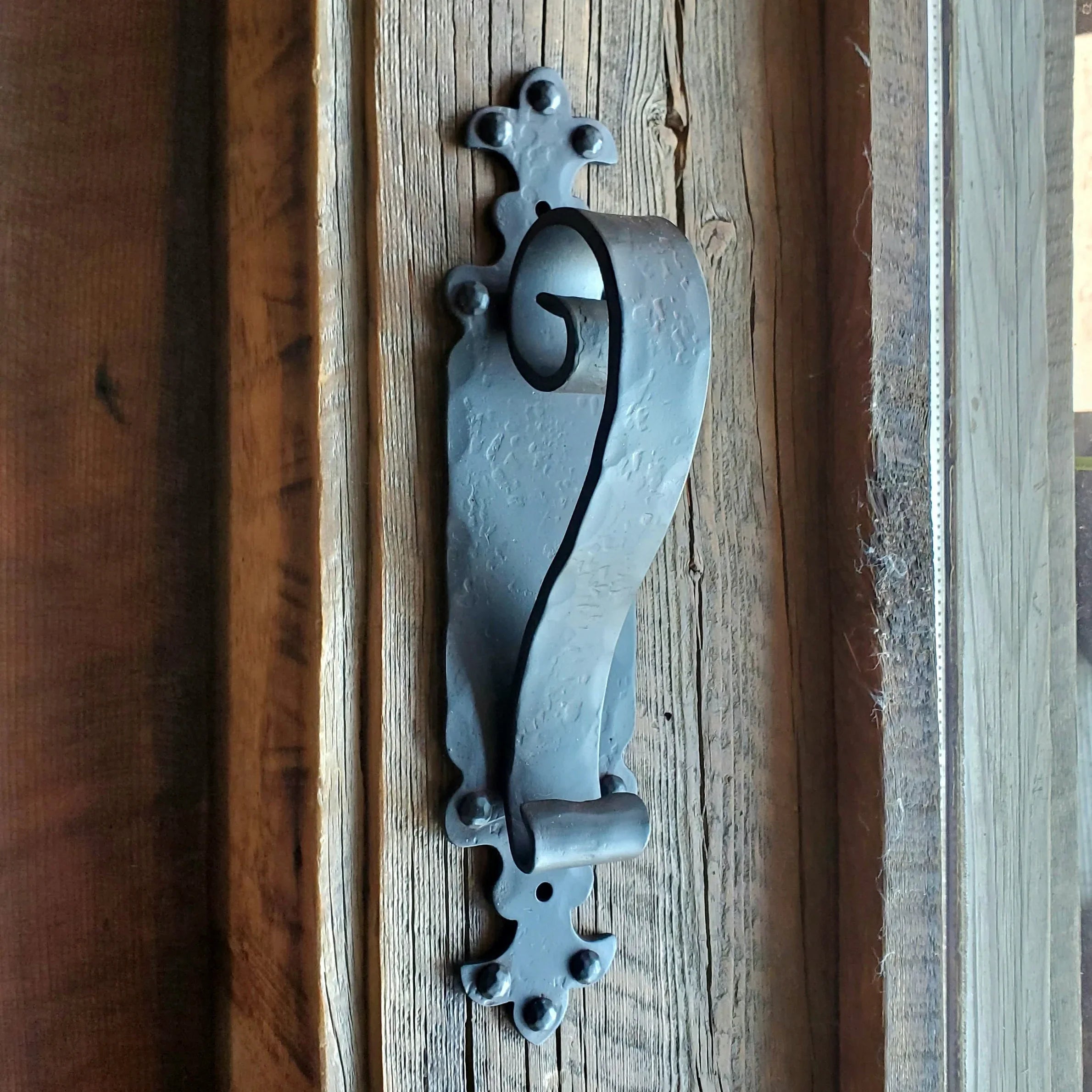 Gothic Cathedral Iron Door Pull - Old West Iron