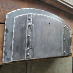 Mediterranean Arched Hinged Pizza Oven Door - Old West Iron