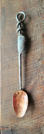 Copper Utensils with Leaf Handles - Choose Your Own Set of Three - Old West Iron