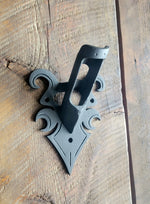 Hand Forged Decorative Iron Flag Mount Bracket - Old West Iron