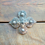 Mediteranean Iron Rosette - Old West Iron