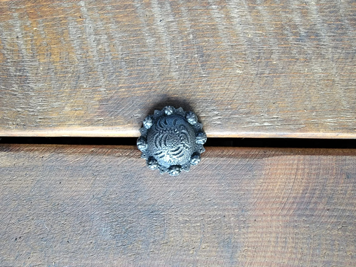 1 5/8" Western Concho Iron Nail - Old West Iron