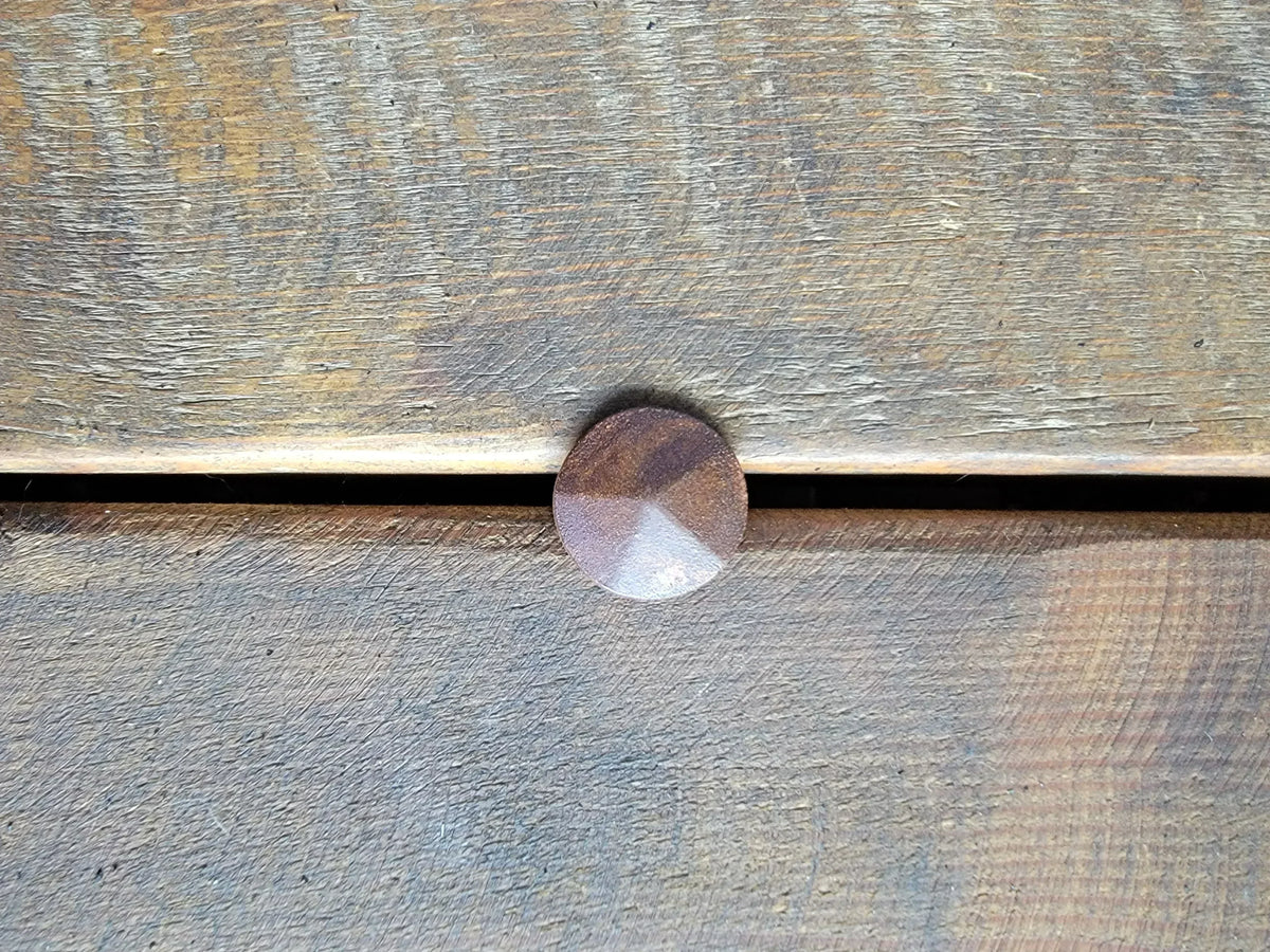 2" Round Pyramid Head Clavo / Decorative Nail Head - Old West Iron