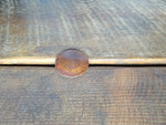 1 1/2" Round Hammered Edge Clavo / Decorative Nail Head - Old West Iron