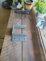 Plain Straight Iron Joist Hanger - Old West Iron