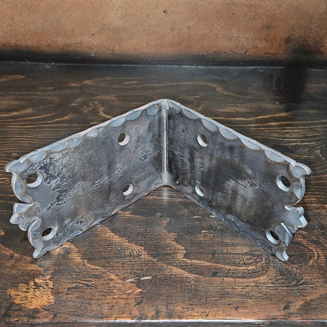 Art Nouveau Iron Angle Brace