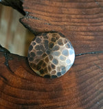 7/8" Hammered Round Pyramid Head x 2" Spike - Old West Iron