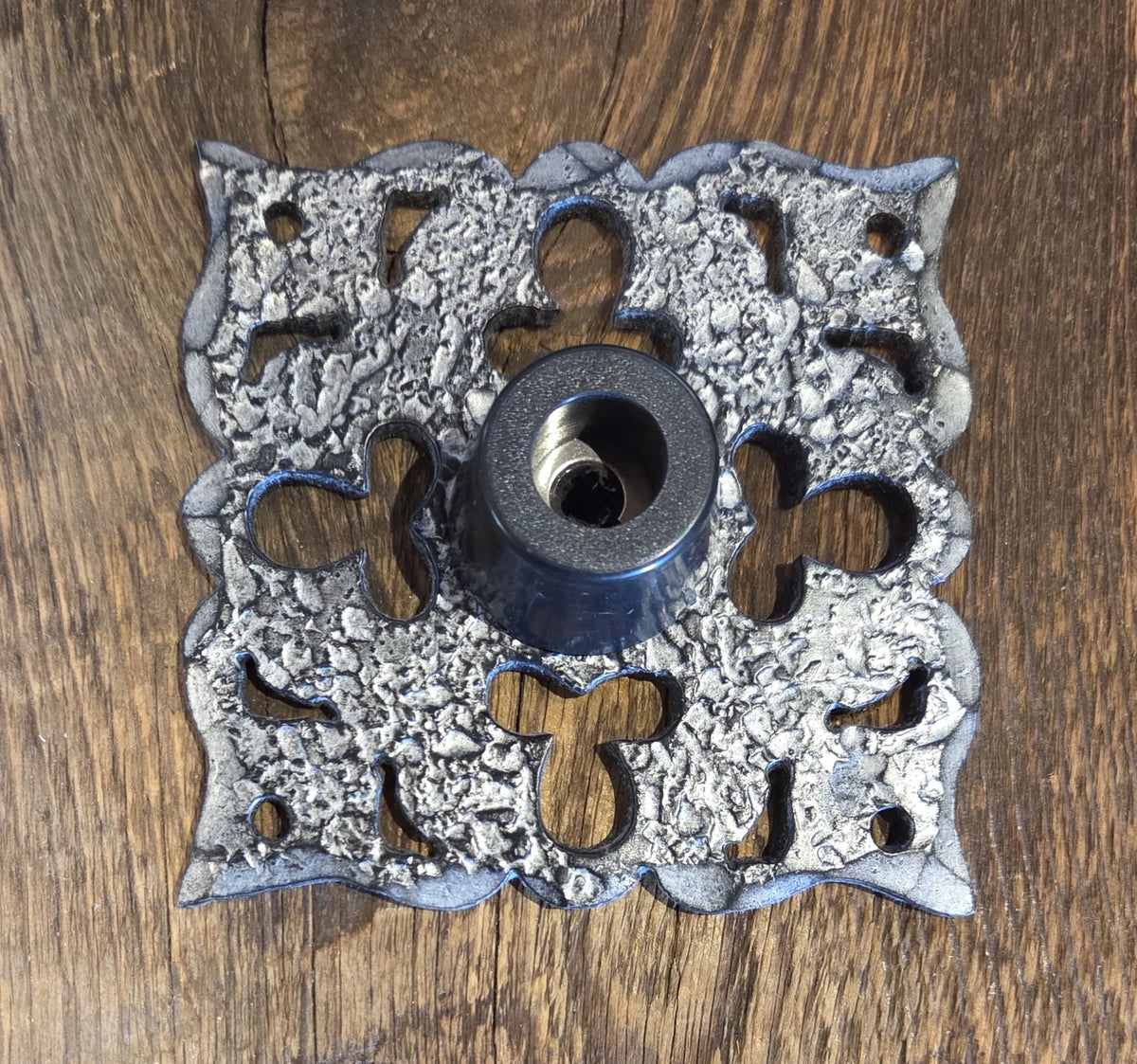 Shabby Chic Square Iron Doorstop - Old West Iron