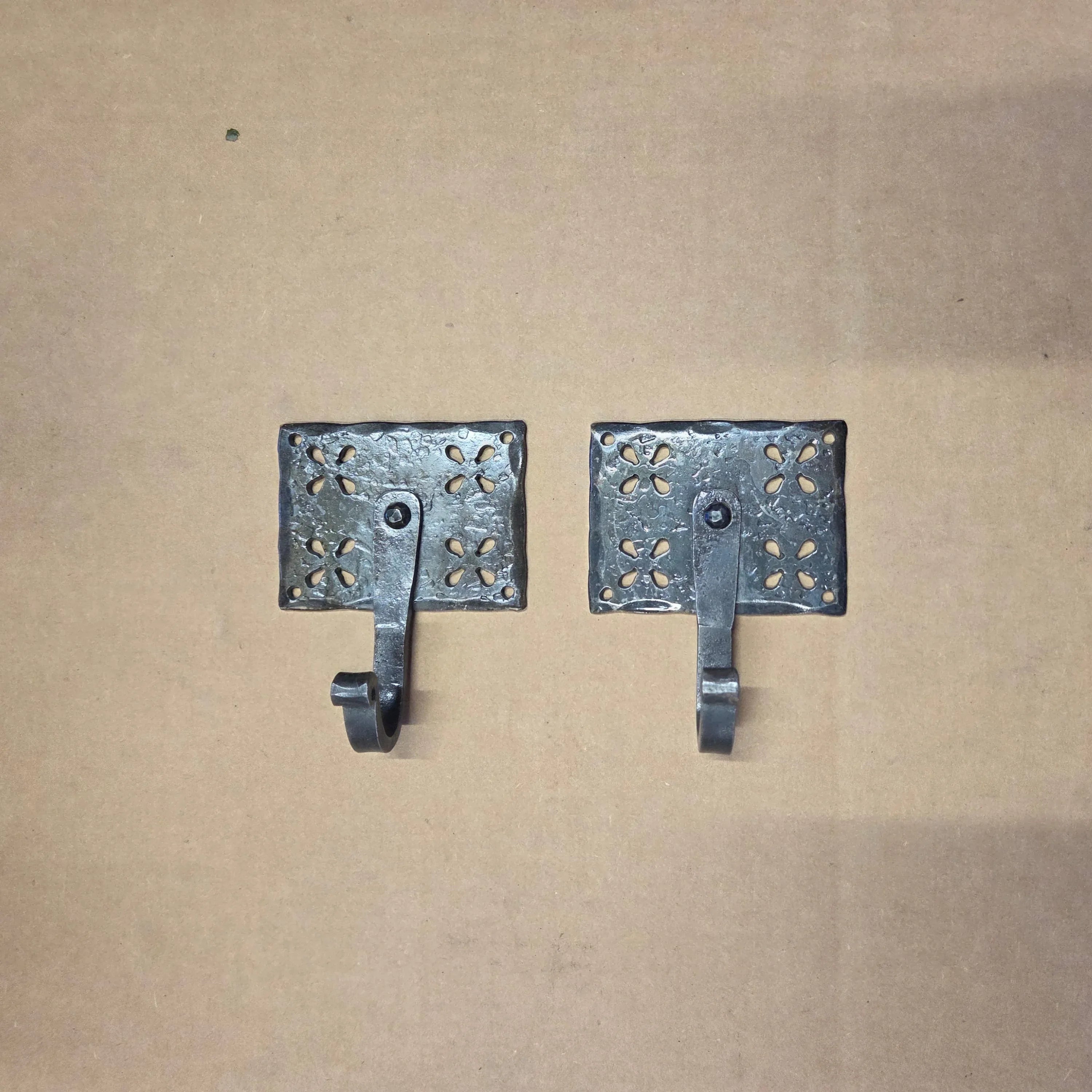 Shabby Chic Iron Wall Hooks - Old West Iron