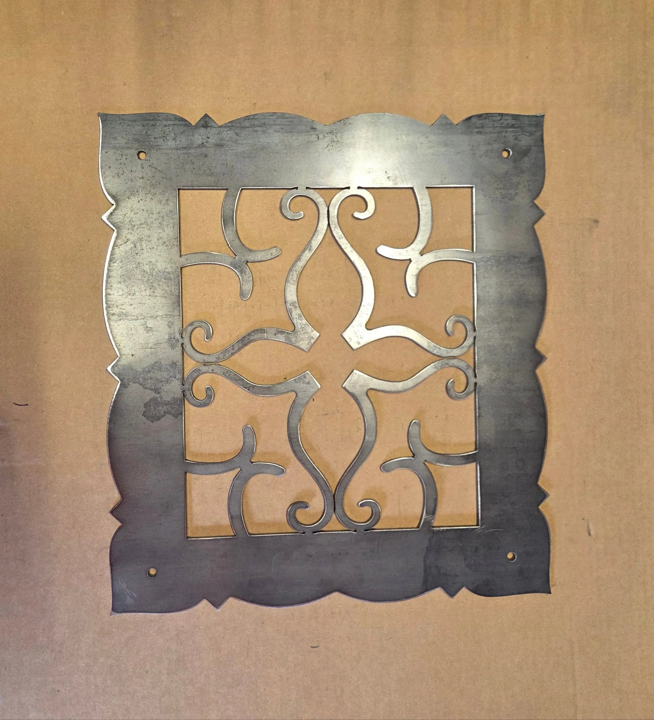 IN STOCK Romanesque Iron Speakeasy Grill - Old West Iron