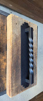 Santa Fe Iron Door Pull - Old West Iron