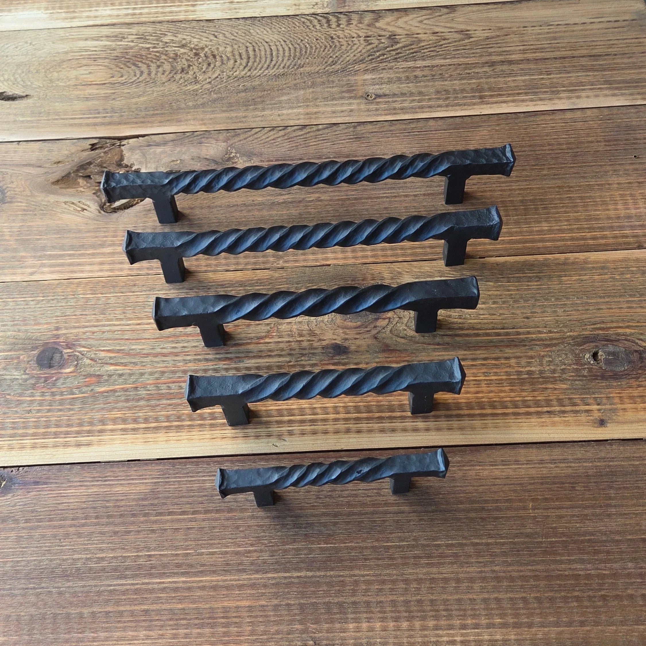 Rustic Iron Cabinet Handle - Old West Iron