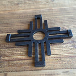 Santa Fe Cast Iron Trivet - Old West Iron