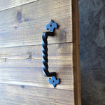Egyptian Fleur De Lis Cabinet Handle - Old West Iron
