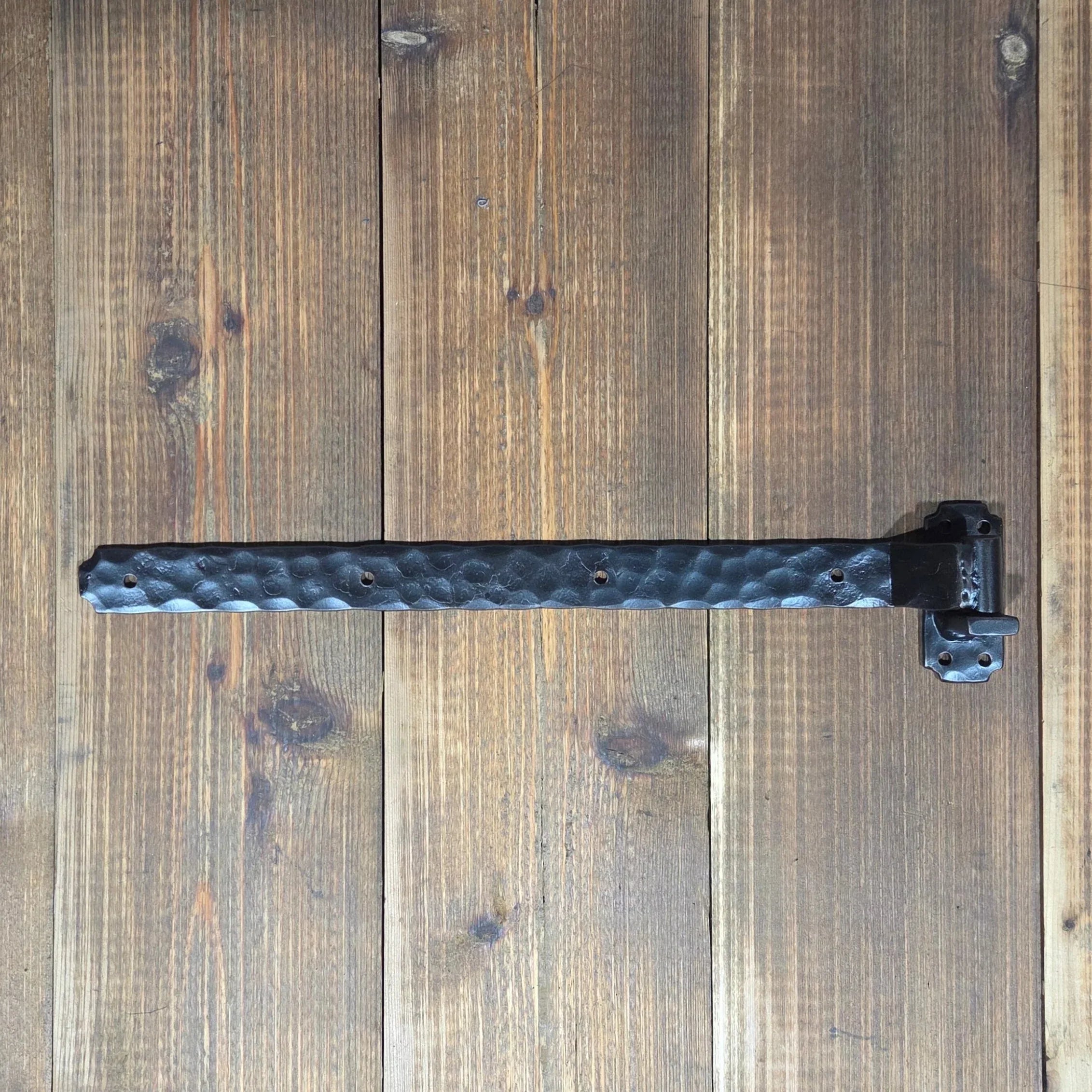 Transitional Wrought Iron Functioning Hinge Strap - Old West Iron