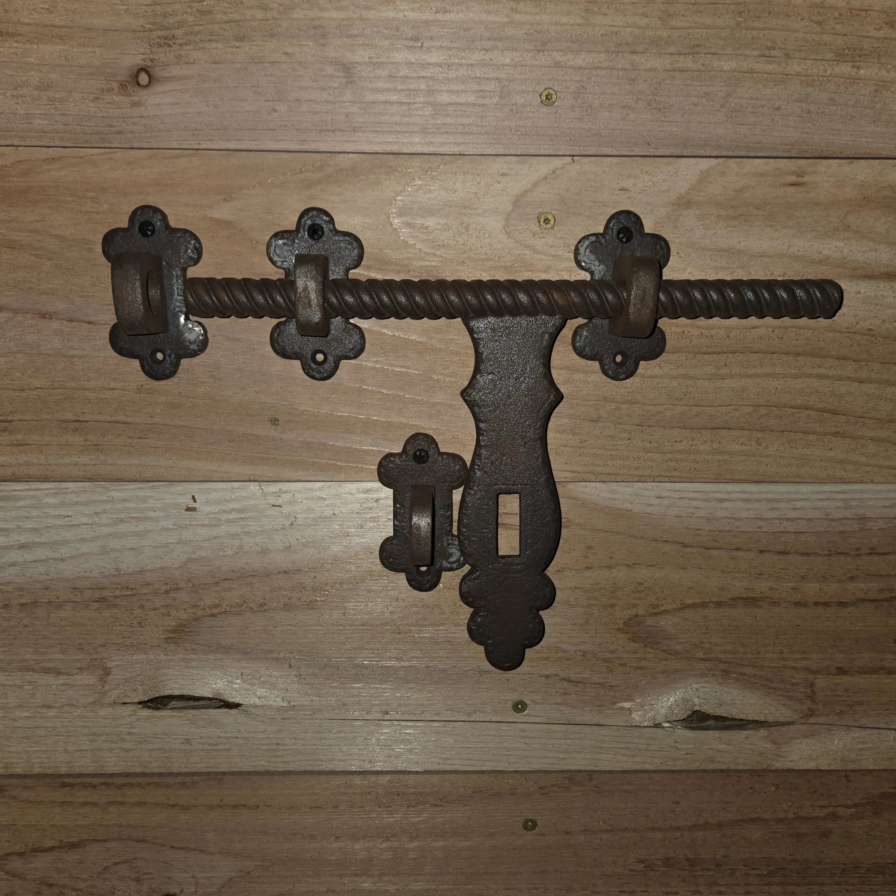 Mediterranean Iron Latch - Old West Iron