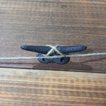 Cast Iron Wire Cleat - Old West Iron