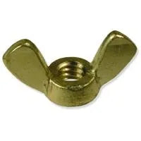 Brass Wing Nuts- Single or Lot of 25, 100, 1,000 - Old West Iron