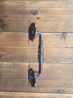 Art Nouveau Iron Door Pull - Old West Iron
