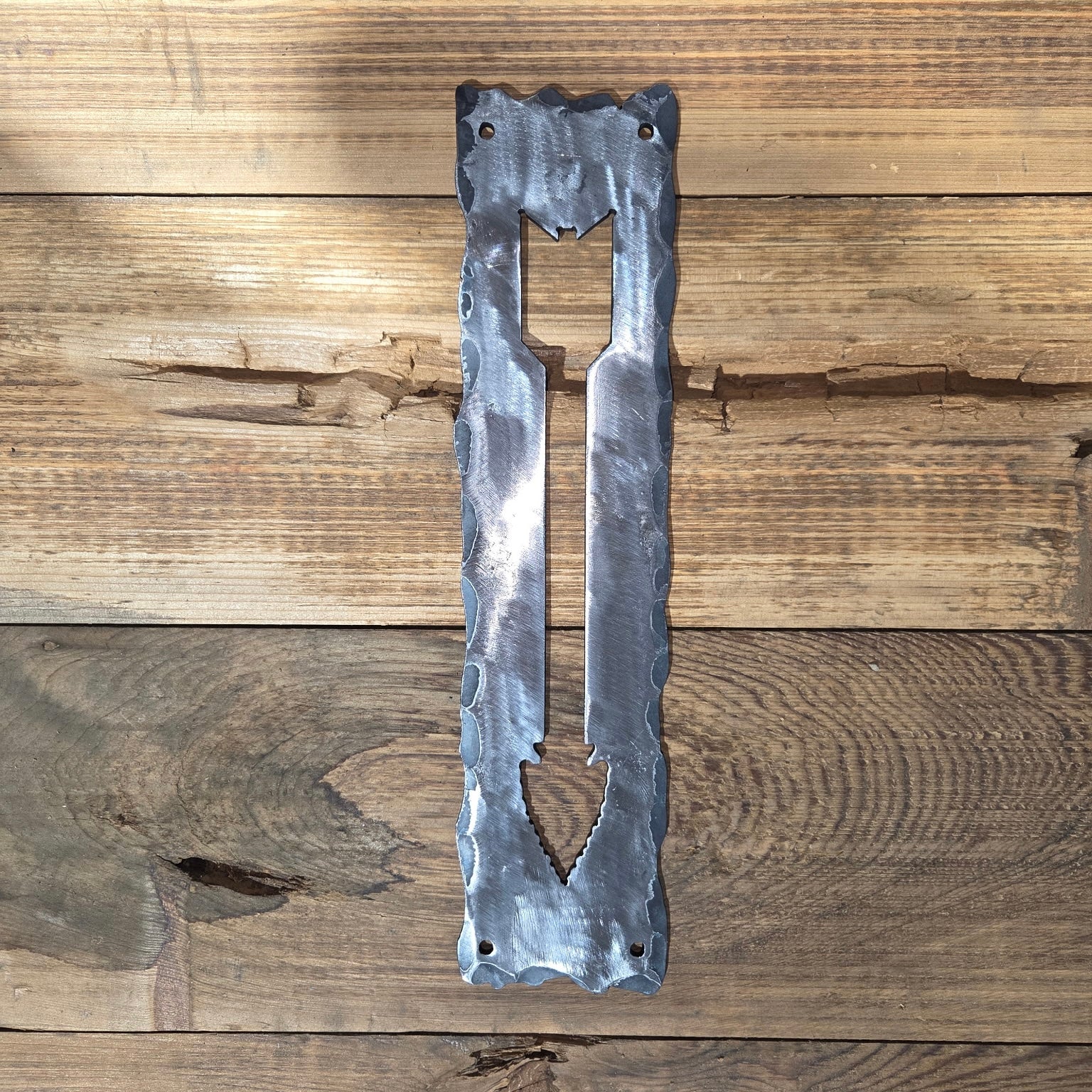 Authentic Arrowhead Iron Push Plate