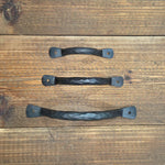 14th Century Wrought Iron Cabinet Handle - Old West Iron