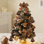 20pcs Rusty Christmas Tree Bells - Old West Iron